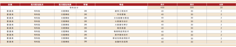 2023成都锦城学院各省招生计划及招生人数 具体招哪些专业