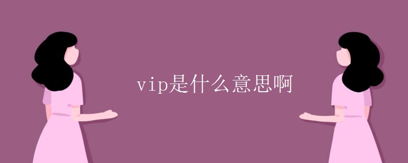 vip是什么意思啊 vip是什么意思啊