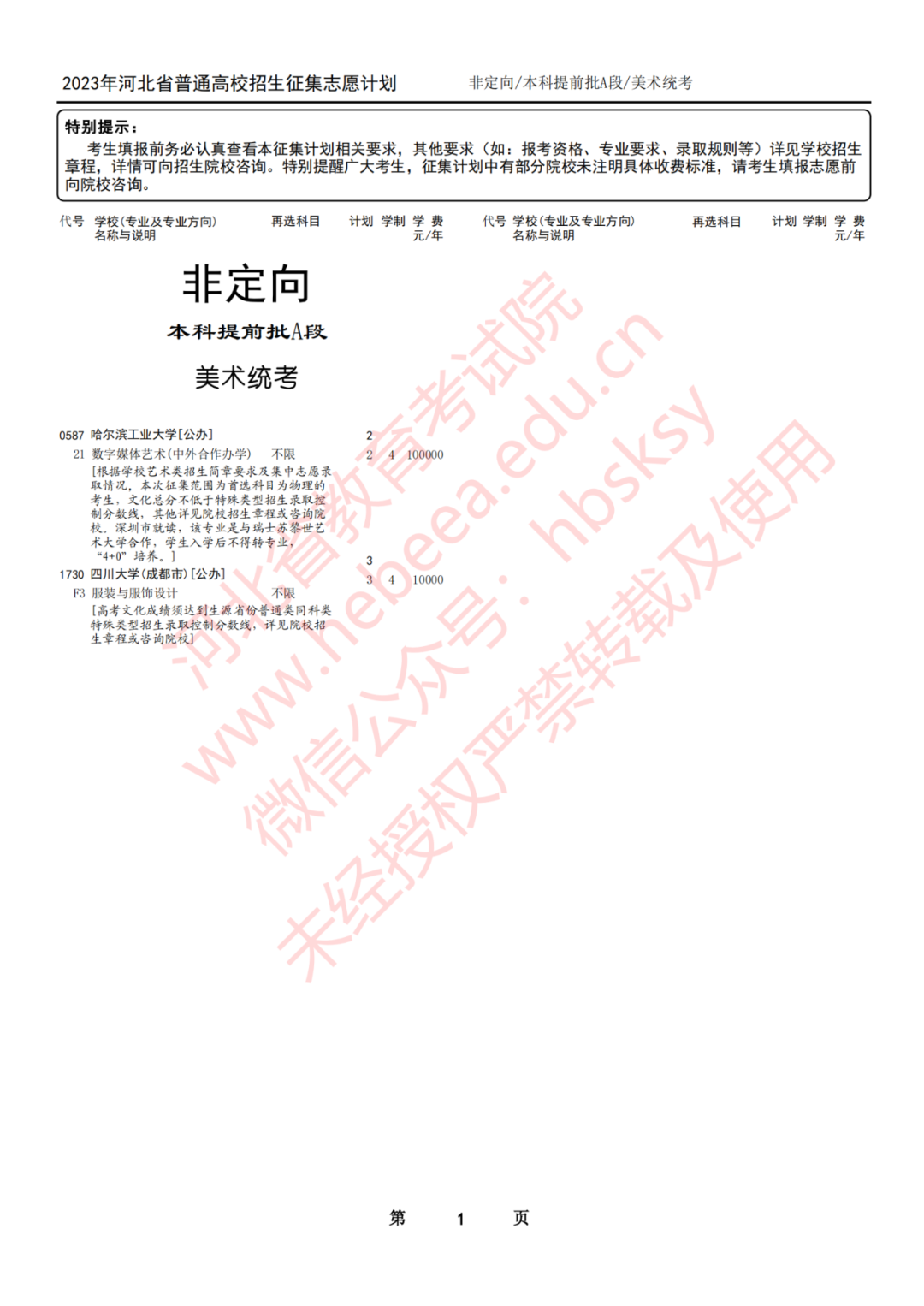 河北2023本科提前批A段征集志愿招生计划 要注意什么 河北2023本科提前批A段征集志愿招生计划 要注意什么