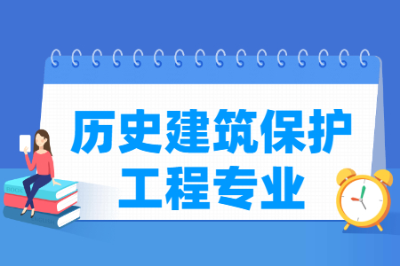 哪些大学有历史建筑保护工程专业-开设历史建筑保护工程专业的大学名单一览表 哪些大学有历史建筑保护工程专业-开设历史建筑保护工程专业的大学名单一览表