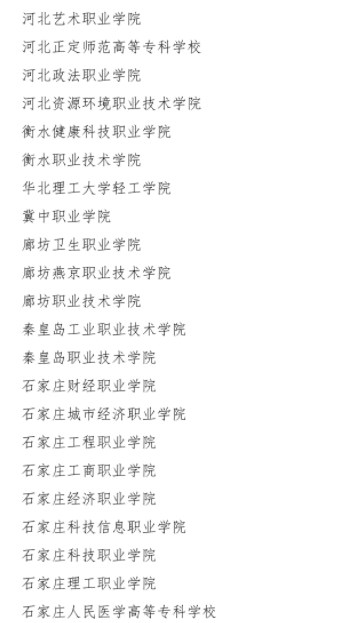 2024河北单招学校有哪些 最新名单整理 2024河北单招学校有哪些 最新名单整理