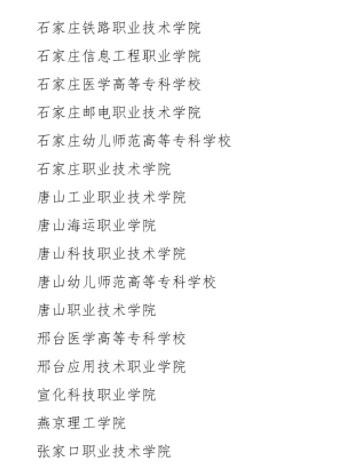 2024河北单招学校有哪些 最新名单整理 2024河北单招学校有哪些 最新名单整理