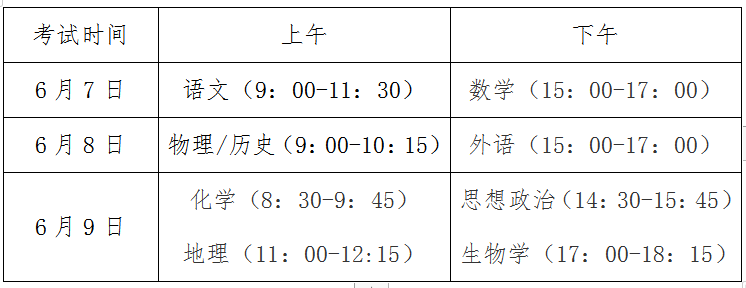 吉林2024年高考改革考试安排 最新高考政策 吉林2024年高考改革考试安排 最新高考政策