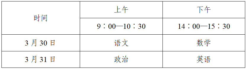 2024陕西体育单招文化考试时间安排 什么时候开始 2024陕西体育单招文化考试时间安排 什么时候开始
