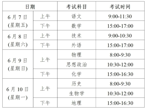 2024浙江高考一般几点开始几点结束 具体考试时间 2024浙江高考一般几点开始几点结束 具体考试时间